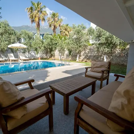 Magnificent With Private Pool Amazing View And Backyard In Oludeniz Villa